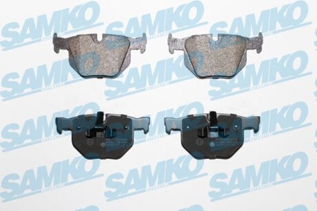 Комплект гальмівних накладок, дискове гальмо SAMKO 5SP1476