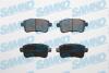 Тормозные колодки задние Megane3/Scenic3 -&gt;13 Fluence (с электр. ручн. тормозом) SAMKO 5SP1484 (фото 1)