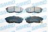 Комплект гальмівних накладок, дискове гальмо SAMKO 5SP1503 (фото 1)