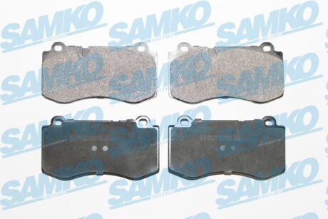 Комплект гальмівних накладок, дискове гальмо SAMKO 5SP1506