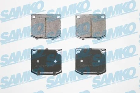 Комплект гальмівних накладок, дискове гальмо SAMKO 5SP150