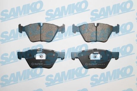 Колодки гальмівні пер. BMW 3 (E90) (LPR-) SAMKO 5SP1512