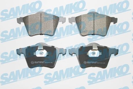 Комплект гальмівних накладок, дискове гальмо SAMKO 5SP1525