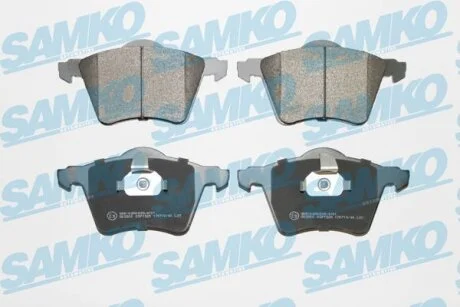 Комплект гальмівних накладок, дискове гальмо SAMKO 5SP1525