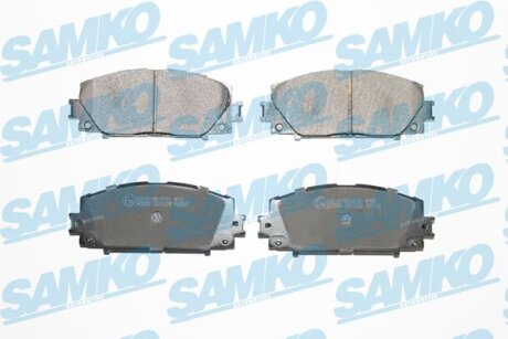 Колодки гальм. перед. Toyota Prius, Corolla, Lexus CT 08-> (LPR-) SAMKO 5SP1529