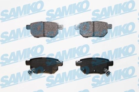 Комплект гальмівних накладок, дискове гальмо SAMKO 5SP1530