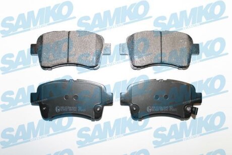 Комплект гальмівних накладок, дискове гальмо SAMKO 5SP1541