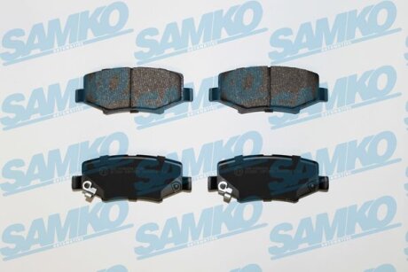 Колодки гальмівні задні Jeep Cherokee, Wrangler, Dodge Nitro 06-> (LPR-) SAMKO 5SP1555