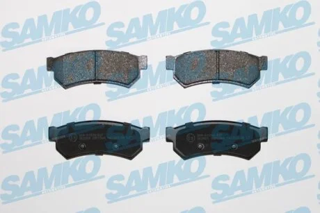 Колодки гальмівні задні Lacetti 07--> (LPR-) диск гальм. SAMKO 5SP1564