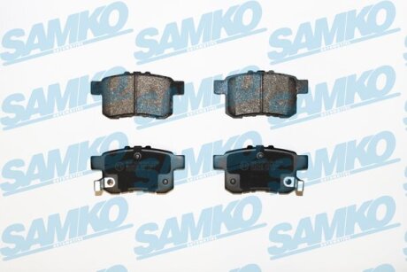 Комплект гальмівних накладок, дискове гальмо SAMKO 5SP1569