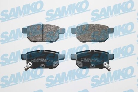Колодки ЗАД торм SAMKO 5SP1571