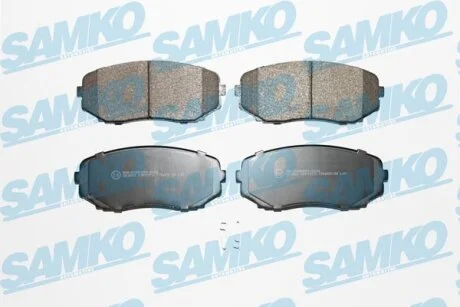 Колодки гальмівні передні Ford Edge, Mazda CX7, CX9, Lincoln 06-> (LPR-) SAMKO 5SP1573