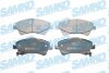 Колодки гальм. пер. Toyota Avensis, Auris, Verso (06-18), Corolla (E15) (LPR-) SAMKO 5SP1589 (фото 1)