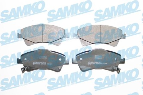 Колодки гальм. пер. Toyota Avensis, Auris, Verso (06-18), Corolla (E15) (LPR-) SAMKO 5SP1589