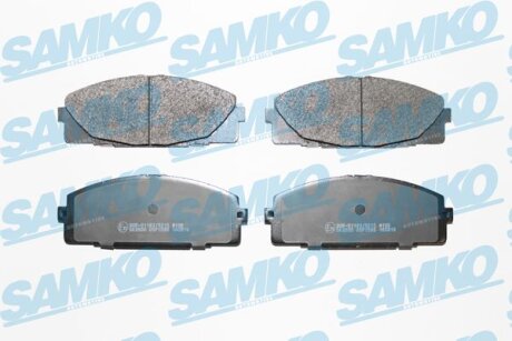 Комплект гальмівних накладок, дискове гальмо SAMKO 5SP1595