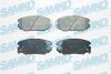 Колодки гальмівні передні Hyundai Tucson 04->/Sonata 05-10/Grandeur 05-> (LPR-) SAMKO 5SP1599 (фото 1)