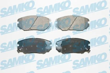 Колодки гальмівні передні Hyundai Tucson 04->/Sonata 05-10/Grandeur 05-> (LPR-) SAMKO 5SP1599