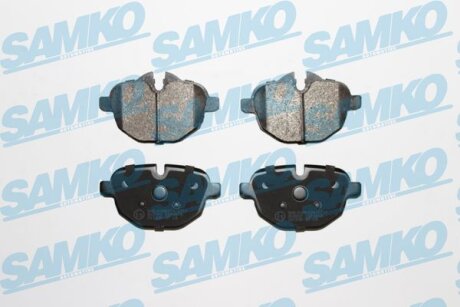 Колодки гальмівні задні BMW 5 E60-F10-G05-F90 01->, X3 10-> (LPR-) SAMKO 5SP1618