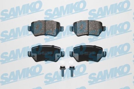 Комплект гальмівних накладок, дискове гальмо SAMKO 5SP1650