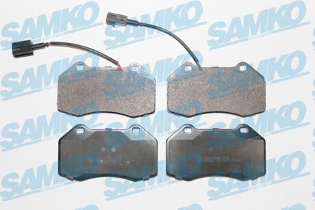 Комплект гальмівних накладок, дискове гальмо SAMKO 5SP1671