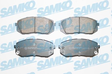 Колодки гальмівні передні Kia Soul, Hyundai IX35/55 (LPR-) SAMKO 5SP1689