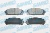 Колодки гальмівні передні Toyota Camry 17->/Highlander 07->/Rav4 IV/V (LPR-) SAMKO 5SP1691 (фото 1)