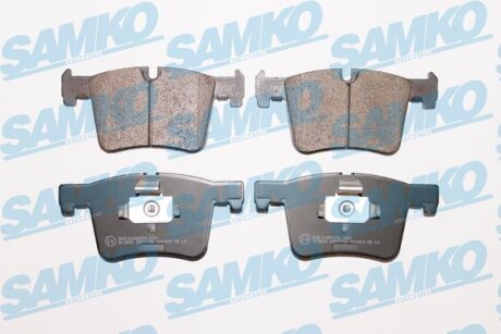 Колодки гальмівні передні BMW 1 (11-19), 2 (12->), 3 (11-18), 4, X3 (10-17), X4 (13-18) (LPR-) SAMKO 5SP1732