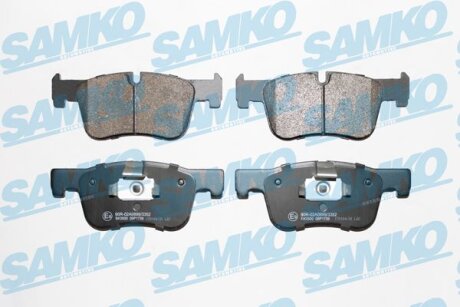 Комплект гальмівних накладок, дискове гальмо SAMKO 5SP1739