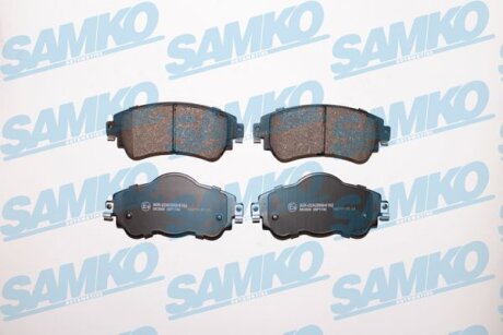 Тормозные колодки передние C4new/DS4 DV6 (без электр. ручника) SAMKO 5SP1740