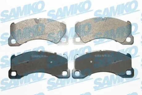 Комплект гальмівних накладок, дискове гальмо SAMKO 5SP1754