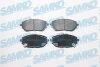 Колодки гальмівні передні Toyota Auris, Corolla 12-> (LPR-) SAMKO 5SP1784 (фото 1)