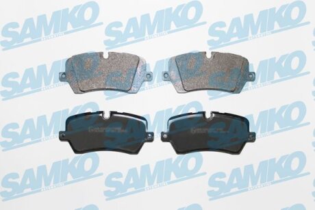 Комплект гальмівних накладок, дискове гальмо SAMKO 5SP1801