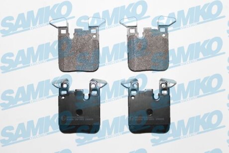 Комплект гальмівних накладок, дискове гальмо SAMKO 5SP1803
