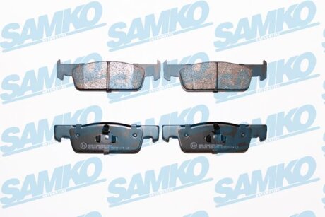 Колодки гальмівні передні Logan II, Sandero II (12->16) рум.зб. сист.ATE (LPR-) SAMKO 5SP1825