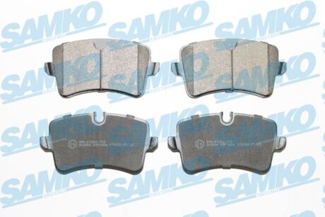 Колодки гальмівні задні Audi A6 C7, A8 D4 11-> (LPR-) SAMKO 5SP1826