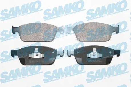Комплект гальмівних накладок, дискове гальмо SAMKO 5SP1879