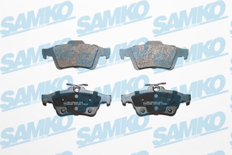 Колодки гальмівні задні Nissan Primera 1.6-2.2D 09.00-> (LPR-) SAMKO 5SP1882