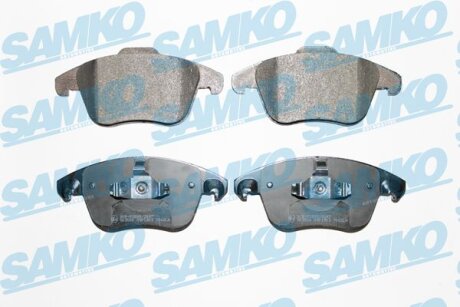 Комплект гальмівних накладок, дискове гальмо SAMKO 5SP1903