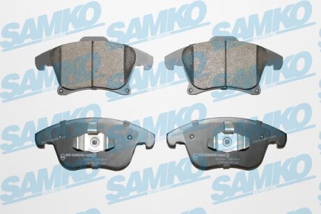 Комплект гальмівних накладок, дискове гальмо SAMKO 5SP1914