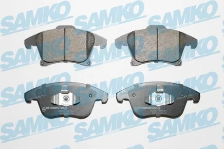 Комплект гальмівних накладок, дискове гальмо SAMKO 5SP1914