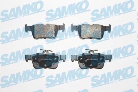 Комплект гальмівних накладок, дискове гальмо SAMKO 5SP1915