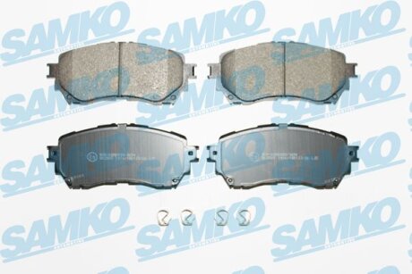 Колодки гальмівні передні Mazda 6 12-> (LPR-) SAMKO 5SP1916