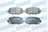 Комплект гальмівних накладок, дискове гальмо SAMKO 5SP1955 (фото 1)