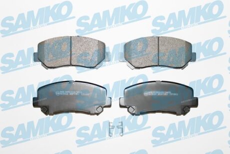 Комплект гальмівних накладок, дискове гальмо SAMKO 5SP1957