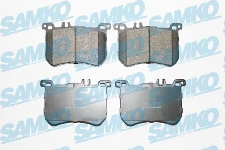 Комплект гальмівних накладок, дискове гальмо SAMKO 5SP1972