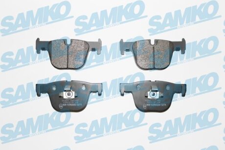 Комплект гальмівних накладок, дискове гальмо SAMKO 5SP1993