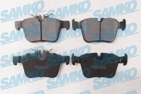 Комплект гальмівних накладок, дискове гальмо SAMKO 5SP2020