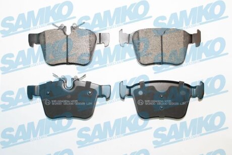 Комплект гальмівних накладок, дискове гальмо SAMKO 5SP2028