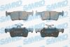 Комплект гальмівних накладок, дискове гальмо SAMKO 5SP2033 (фото 1)