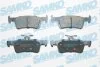 Комплект гальмівних накладок, дискове гальмо SAMKO 5SP2033 (фото 1)